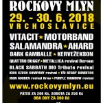 Vrchoslavice - Rockový mlýn 2018